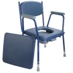 Krzesło toaletowe tapicerowane