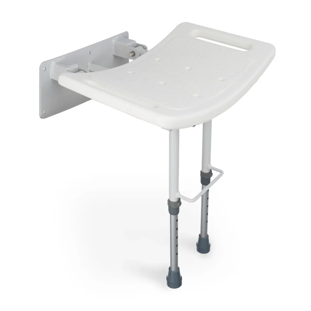 Taboret prysznicowy przyścienny