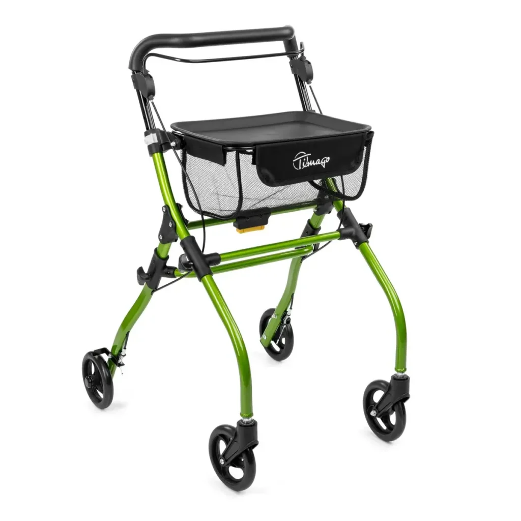 Podpórka czterokołowa aluminiowa składana